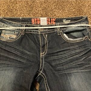 Hydraulic skinny jeans